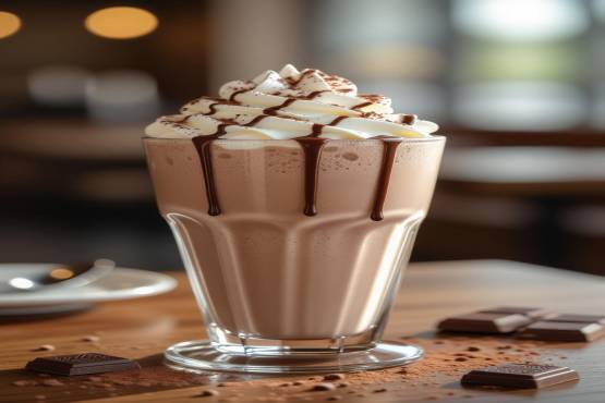 Chocolate Frappe ( فرابتشينو شوكولاتة )