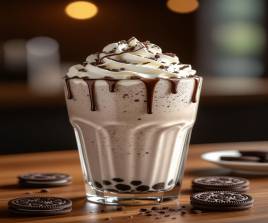  Oreo Frappe ( أوريو فرابتشيينو )